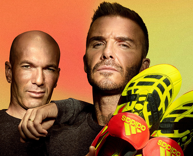 Limo Presentador añadir David Beckham y Zidane recuperan las Adidas Predator Accelerator