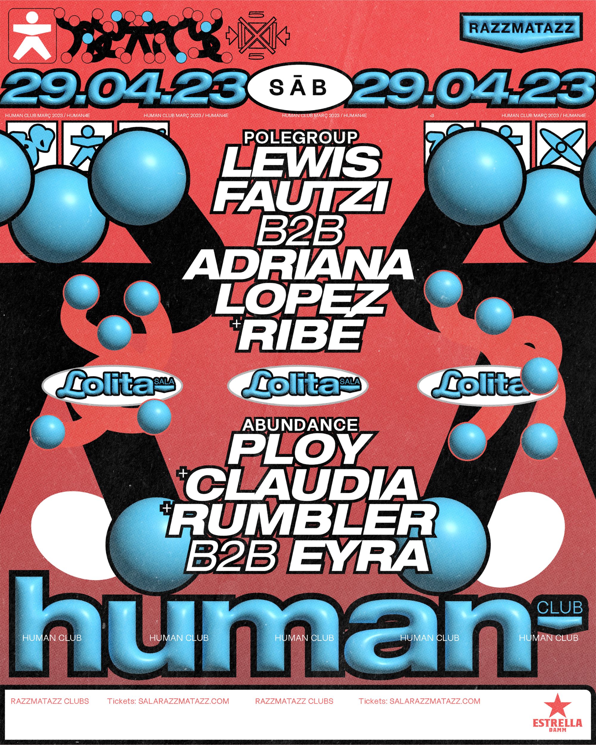 PoleGroup desembarca en Human Club Razzmatazz