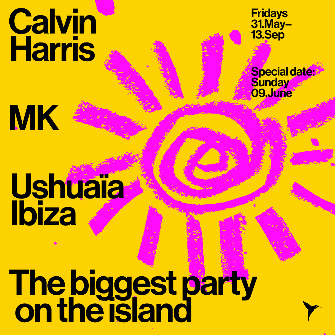 MK se une a Calvin Harris como invitado especial en Ushuaïa